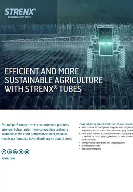 Strenx Tubes For Agriculture Sprayers Flyer